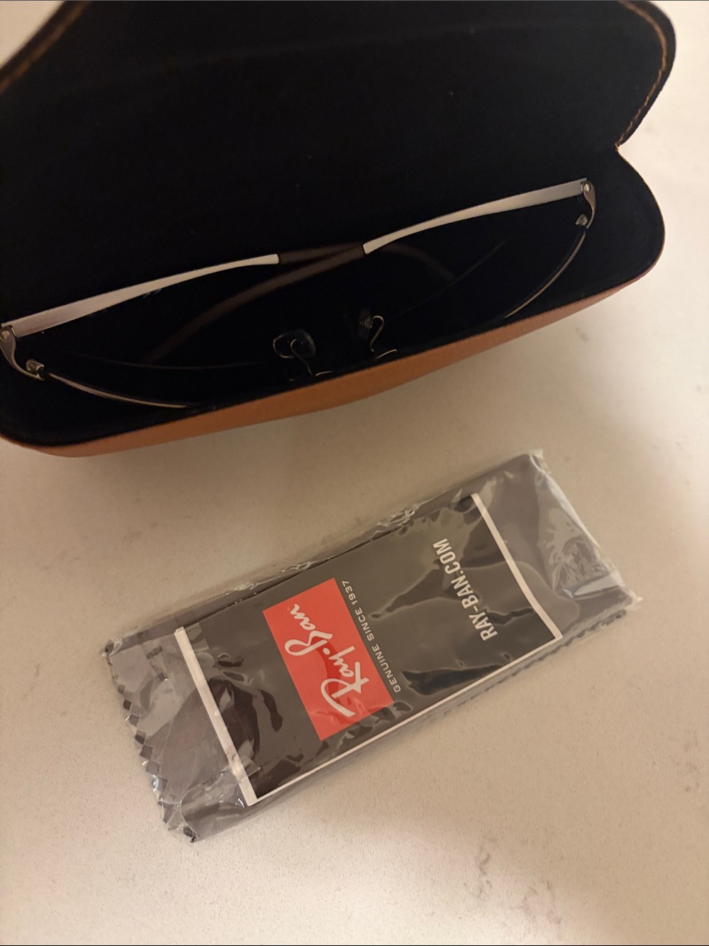Ray-Ban RB3498 Sunglasses in Gunmetal With Gradient Brown Polarized Lens (NWOT) - Picture 8 of 12